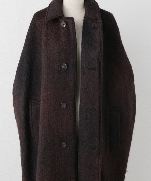 SEEALL/シーオール】 BALCOLLAR COAT:コート（その他アウター