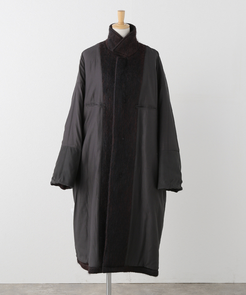 定価10万円　21AW Seeall(シーオール) ロングウールコート 定価10 21AW Seeall(シーオール) ロングウールコート