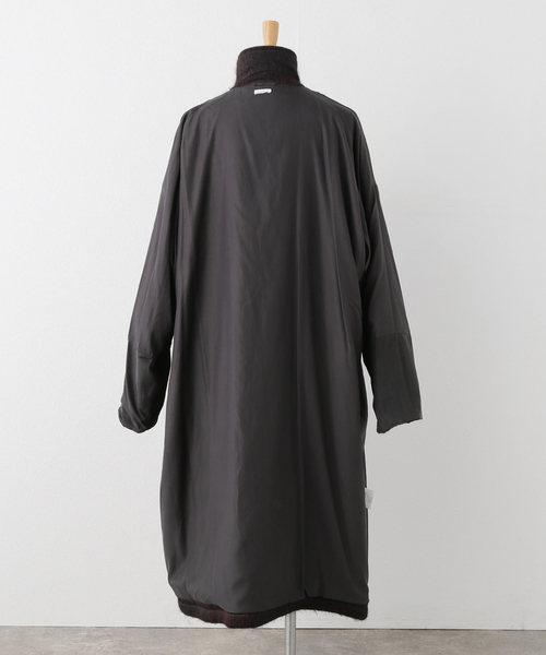 定価10万円　21AW Seeall(シーオール) ロングウールコート SEEALL/シーオール】 BALCOLLAR COAT:コート（その他アウター