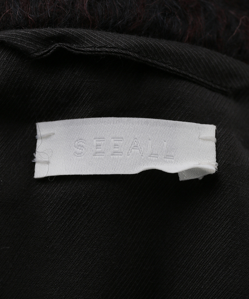 SEEALL(シーオール)の「【SEEALL/シーオール】 BALCOLLAR COAT:コート(その他アウター・レディース・ブラウン・MEDIUM)」の11枚目の写真