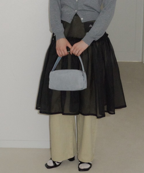 GIUNON(ジウノン)の「adjustable square bag / アジャスタブルスクエアバッグ(ハンドバッグ・レディース・ブラウン/ブラック/オリーブ/ブルー・FREE)」の13枚目の写真