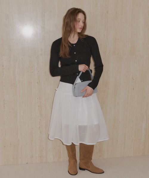 GIUNON(ジウノン)の「adjustable square bag / アジャスタブルスクエアバッグ(ハンドバッグ・レディース・ブラウン/ブラック/オリーブ/ブルー・FREE)」の7枚目の写真