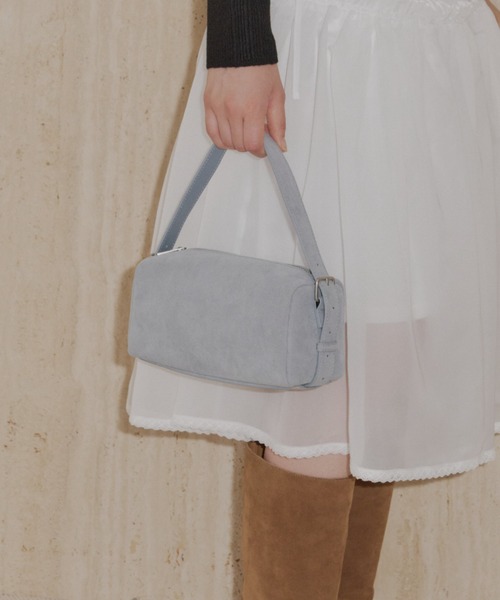 GIUNON(ジウノン)の「adjustable square bag / アジャスタブルスクエアバッグ(ハンドバッグ・レディース・ブラウン/ブラック/オリーブ/ブルー・FREE)」の8枚目の写真