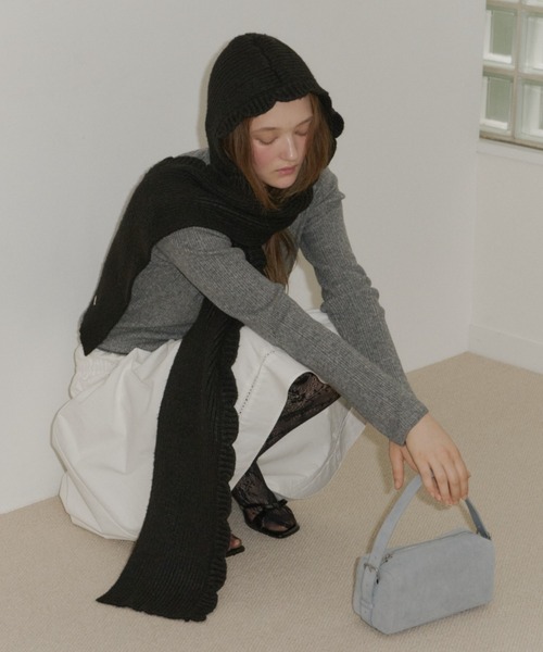 GIUNON(ジウノン)の「adjustable square bag / アジャスタブルスクエアバッグ(ハンドバッグ・レディース・ブラウン/ブラック/オリーブ/ブルー・FREE)」の15枚目の写真