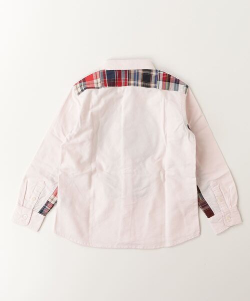A BATHING APE（アベイシングエイプ）の「BABY MILO PATCH OXFORD BD SHIRT（シャツ/ブラウス・キッズ・サックスブルー・140/110/130）」の2枚目の写真