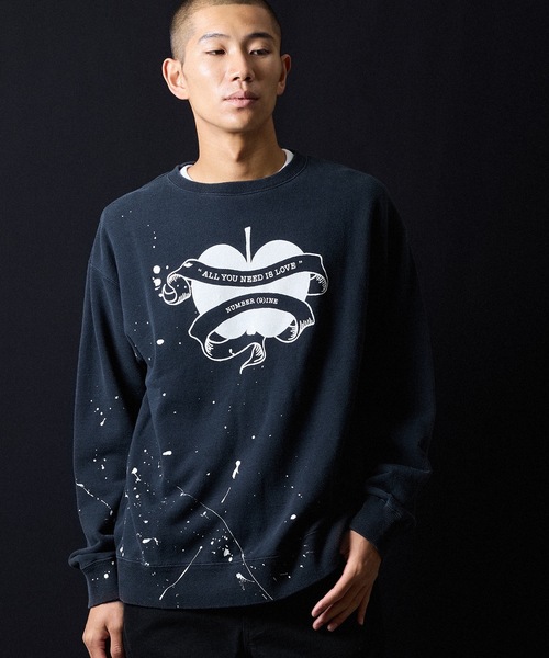 ヴィンテージ　ハンガー　9本セット　シャツ 60's~70's ヴィンテージ バンハウゼン パジャマシャツ ブラックx