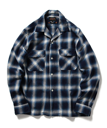 BEAMS PLUS | ◇BEAMS PLUS / オンブレチェック オープンカラーシャツ(シャツ/ブラウス)