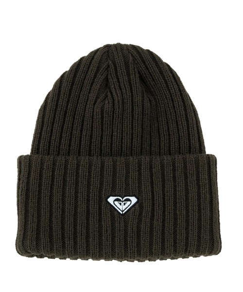 ROXY（ロキシー）の「HEART BEANIE/ロキシーチャクラロゴニットキャップ・ビーニー（ニットキャップ/ビーニー・レディース・ブラック/グレー/ホワイト/グリーン/コーラル・FREE）」の6枚目の写真