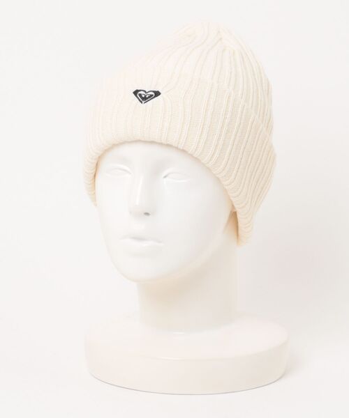 ROXY（ロキシー）の「HEART BEANIE/ロキシーチャクラロゴニットキャップ・ビーニー（ニットキャップ/ビーニー・レディース・ブラック/グレー/ホワイト/グリーン/コーラル・FREE）」の7枚目の写真