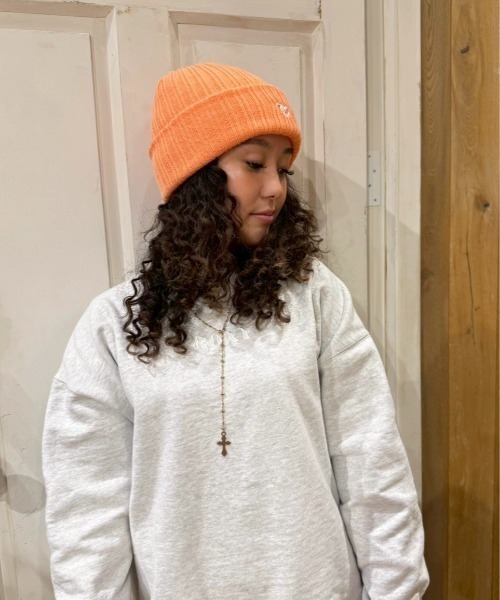 ROXY(ロキシー)の「HEART BEANIE/ロキシーチャクラロゴニットキャップ・ビーニー(ニットキャップ/ビーニー・レディース・ブラック/グレー/ホワイト/グリーン/コーラル・FREE)」の22枚目の写真