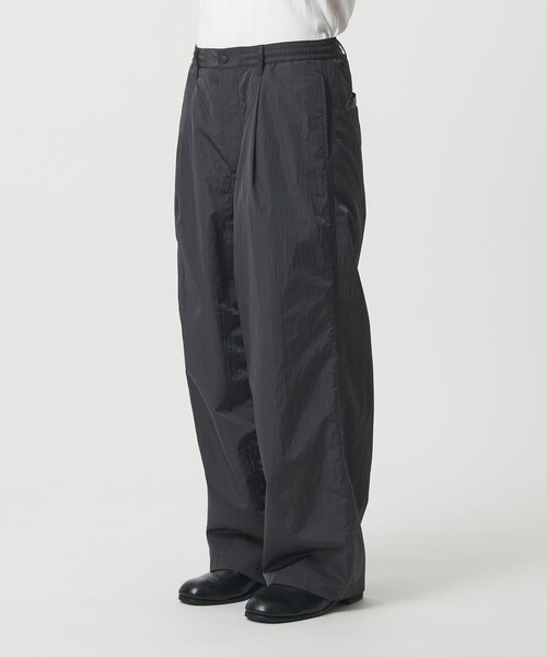 MONKEY TIME（モンキータイム）の「バックブラッシュド タフタ イージー パンツ（その他パンツ・メンズ・ダークグレー/ブラック・S/L/M）」の2枚目の写真