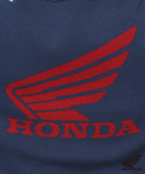 FOUND GOOD(ファウンドグッド)の「【HONDA】W/ニットプルオーバー/31035181(ニット/セーター・レディース・レッド系5/ネイビー・L/M/S)」の7枚目の写真