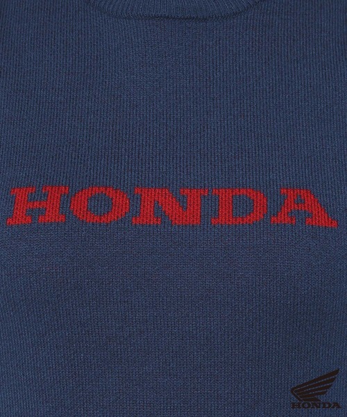 FOUND GOOD(ファウンドグッド)の「【HONDA】W/ニットプルオーバー/31035181(ニット/セーター・レディース・レッド系5/ネイビー・L/M/S)」の5枚目の写真