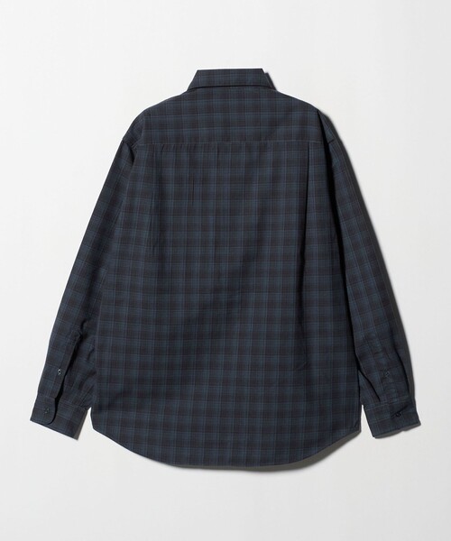 green label relaxing(グリーンレーベルリラクシング)の「TRフラノ パターン ジャストルーズ レギュラーカラー シャツ(シャツ/ブラウス・メンズ・ネイビー/ケリーグリーン/ライトグレー・XL/L/M/S)」の20枚目の写真