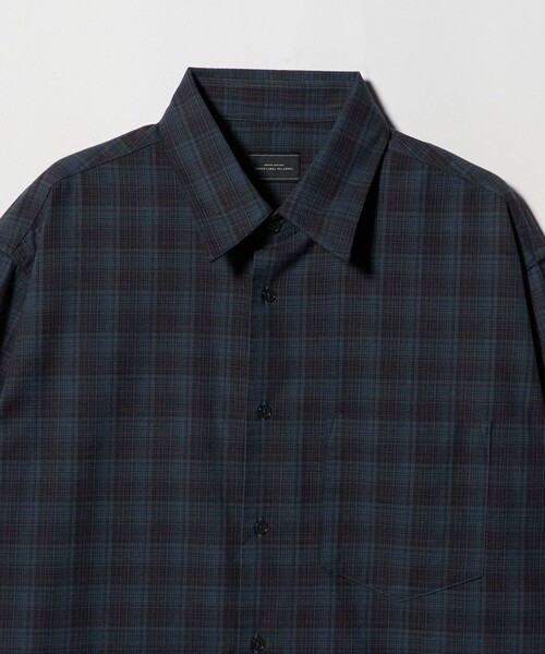 green label relaxing(グリーンレーベルリラクシング)の「TRフラノ パターン ジャストルーズ レギュラーカラー シャツ(シャツ/ブラウス・メンズ・ネイビー/ケリーグリーン/ライトグレー・XL/L/M/S)」の21枚目の写真