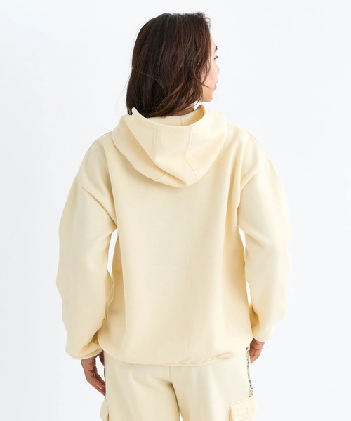 BILLABONG(ビラボン)の「BILLABONG レディース ADIV FLEECE HALF ZIP パーカー 【2025年秋冬モデル】 @autumn/ビラボン撥水ハーフジップフリース(SET UP・セットアップ可能・空港コーデ)(パーカー・レディース・パープル/アイボリー・MEDIUM/LARGE)」の12枚目の写真