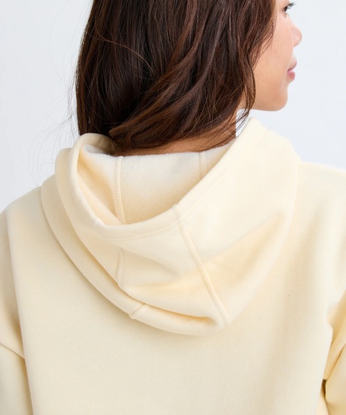 BILLABONG(ビラボン)の「BILLABONG レディース ADIV FLEECE HALF ZIP パーカー 【2025年秋冬モデル】 @autumn/ビラボン撥水ハーフジップフリース(SET UP・セットアップ可能・空港コーデ)(パーカー・レディース・パープル/アイボリー・MEDIUM/LARGE)」の8枚目の写真