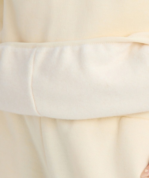 BILLABONG(ビラボン)の「BILLABONG レディース ADIV FLEECE HALF ZIP パーカー 【2025年秋冬モデル】 @autumn/ビラボン撥水ハーフジップフリース(SET UP・セットアップ可能・空港コーデ)(パーカー・レディース・パープル/アイボリー・MEDIUM/LARGE)」の7枚目の写真