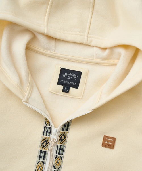 BILLABONG(ビラボン)の「BILLABONG レディース ADIV FLEECE HALF ZIP パーカー 【2025年秋冬モデル】 @autumn/ビラボン撥水ハーフジップフリース(SET UP・セットアップ可能・空港コーデ)(パーカー・レディース・パープル/アイボリー・MEDIUM/LARGE)」の6枚目の写真