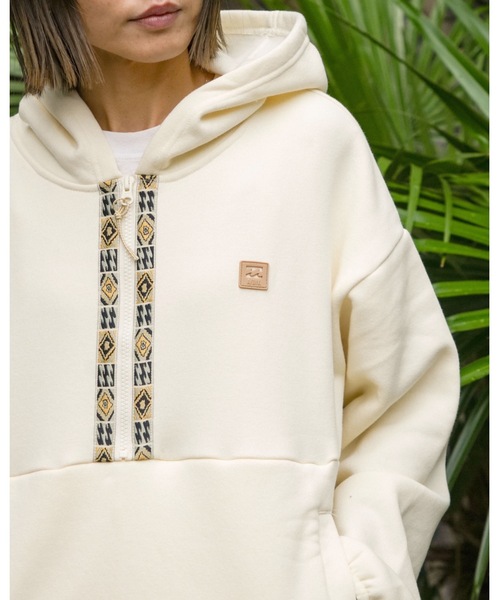 BILLABONG(ビラボン)の「BILLABONG レディース ADIV FLEECE HALF ZIP パーカー 【2025年秋冬モデル】 @autumn/ビラボン撥水ハーフジップフリース(SET UP・セットアップ可能・空港コーデ)(パーカー・レディース・パープル/アイボリー・MEDIUM/LARGE)」の19枚目の写真