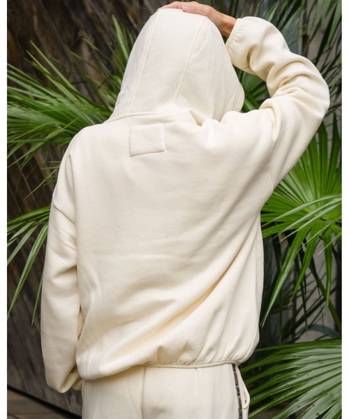 BILLABONG(ビラボン)の「BILLABONG レディース ADIV FLEECE HALF ZIP パーカー 【2025年秋冬モデル】 @autumn/ビラボン撥水ハーフジップフリース(SET UP・セットアップ可能・空港コーデ)(パーカー・レディース・パープル/アイボリー・MEDIUM/LARGE)」の18枚目の写真