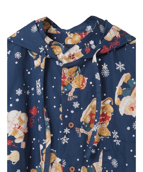 KARL HELMUT（カールヘルム）の「三つ子のくま冬支度プリントフード