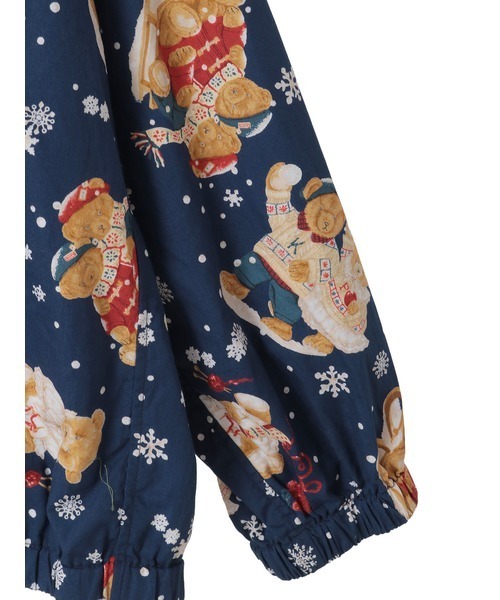 KARL HELMUT（カールヘルム）の「三つ子のくま冬支度プリントフード