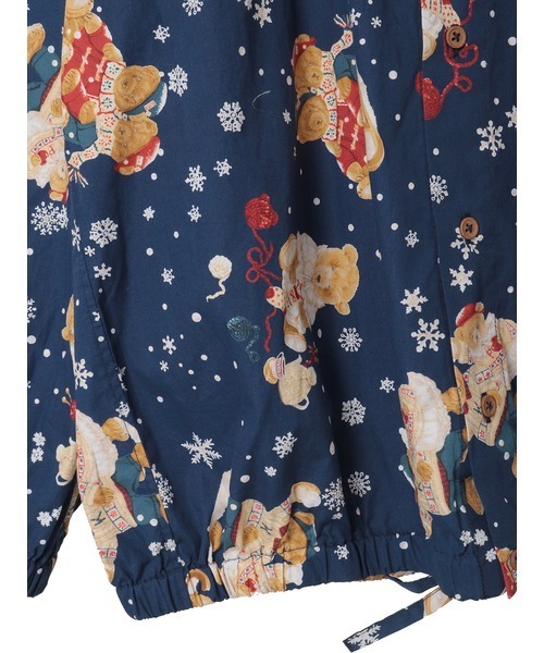 KARL HELMUT（カールヘルム）の「三つ子のくま冬支度プリントフード