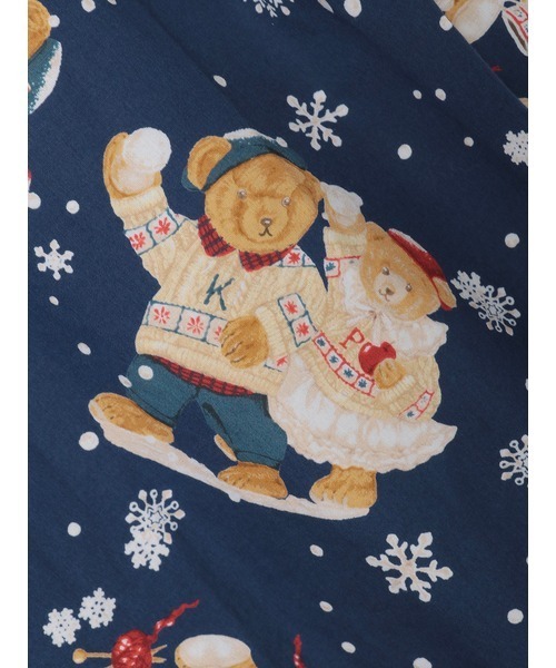 KARL HELMUT（カールヘルム）の「三つ子のくま冬支度プリントフード