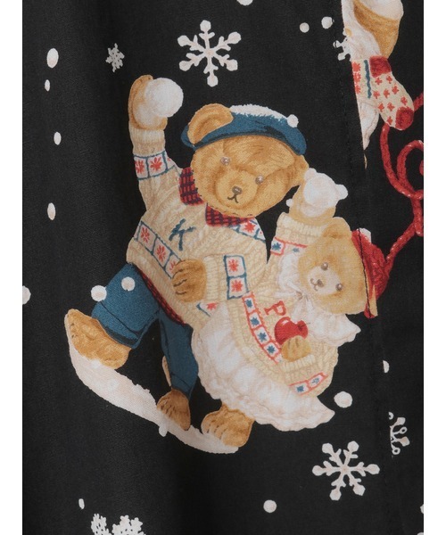 KARL HELMUT（カールヘルム）の「三つ子のくま冬支度プリントフード