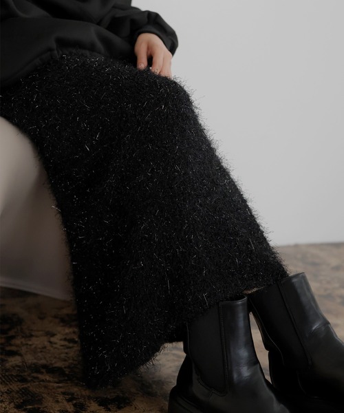 hellam(へラム)の「ニットスカート(スカート・レディース・ホワイト・FREE)」の7枚目の写真