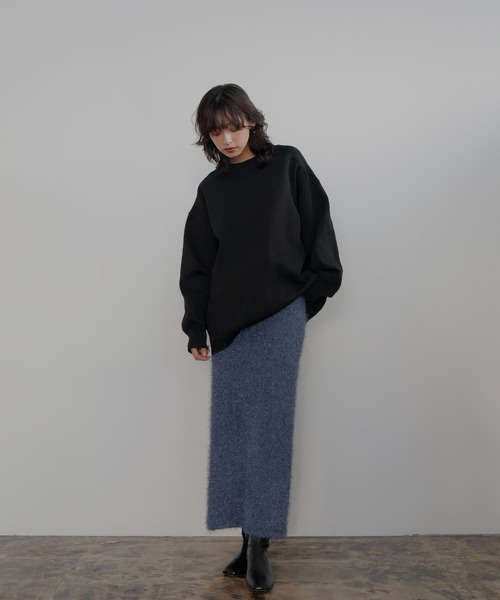 hellam(へラム)の「ニットスカート(スカート・レディース・ホワイト・FREE)」の9枚目の写真