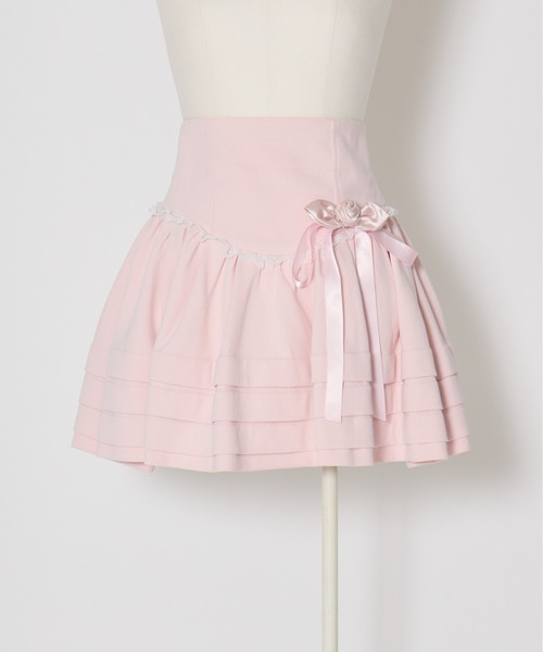 Fiorforte（フィオルフォルテ）の「whipped cream skirt（スカート・レディース・グレー/ピンク・MEDIUM/SMALL）」の10枚目の写真