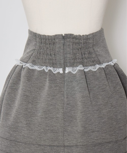 Fiorforte（フィオルフォルテ）の「whipped cream skirt（スカート・レディース・グレー/ピンク・MEDIUM/SMALL）」の8枚目の写真
