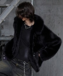 Spielio | 【Spielio】Metal bit faux fur jacket / メタルビットフェイクファージャケット(ブルゾン)