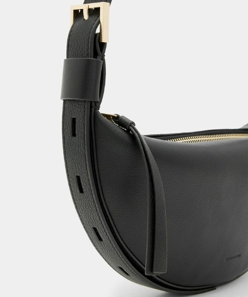 ALLSAINTS(オールセインツ)の「ALLSAINTS HALF MOON XBODY(ショルダーバッグ・レディース・ブラック・FREE)」の6枚目の写真