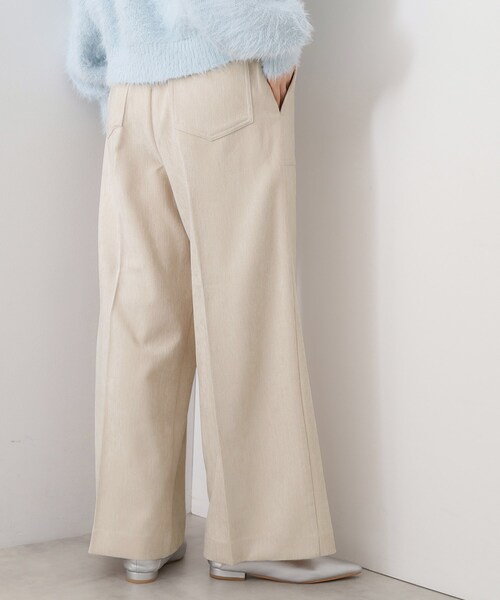 THE SHOP TK (ザ ショップ ティーケー )の「クラッシュベロアベーカーパンツ(その他パンツ・レディース・アイボリー/スミクロ/ダークブラウン・12/13)」の12枚目の写真