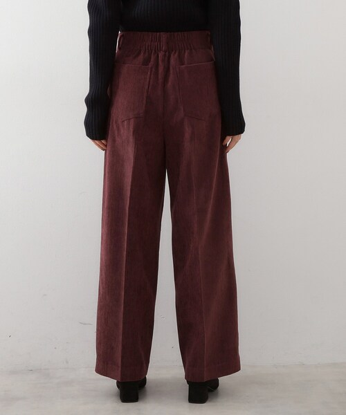 THE SHOP TK (ザ ショップ ティーケー )の「クラッシュベロアベーカーパンツ(その他パンツ・レディース・アイボリー/スミクロ/ダークブラウン・12/13)」の5枚目の写真