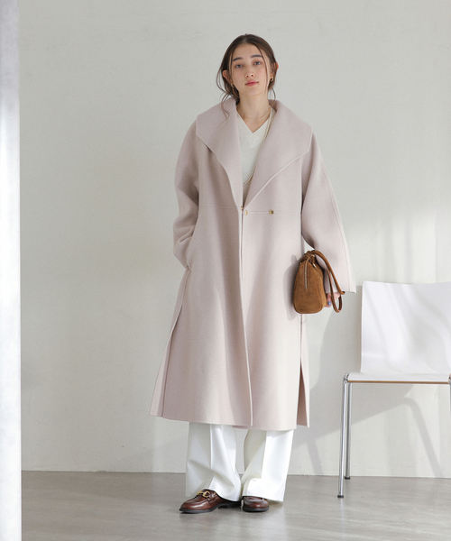 【copainao】lohen レイヤードロングリバーコート 2025年最新】lohen コートの人気アイテム - メルカリ