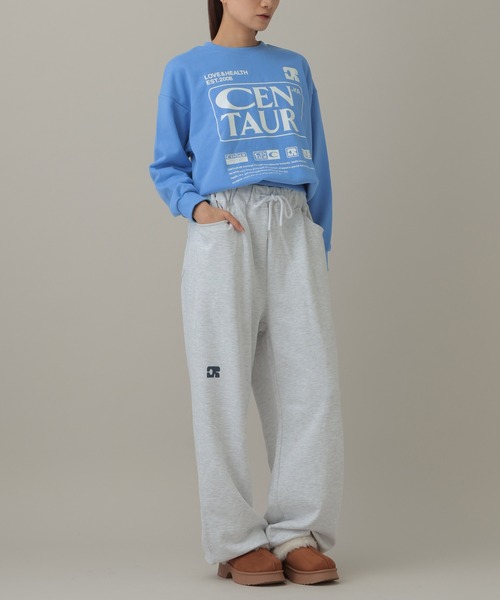 CENTAUR.KR（セントール）の「【UNISEX】CENTAUR／オールアバウトプルオーバー（ウラケ）（Tシャツ/カットソー・レディース・グレー/ブルー/ネイビー/パープル・SMALL/MEDIUM）」の6枚目の写真