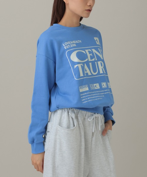 CENTAUR.KR（セントール）の「【UNISEX】CENTAUR／オールアバウトプルオーバー（ウラケ）（Tシャツ/カットソー・レディース・グレー/ブルー/ネイビー/パープル・SMALL/MEDIUM）」の9枚目の写真