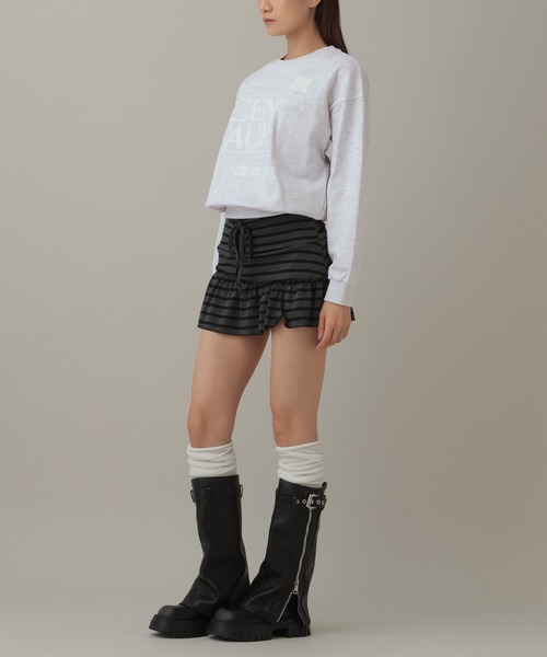 CENTAUR.KR（セントール）の「【UNISEX】CENTAUR／オールアバウトプルオーバー（ウラケ）（Tシャツ/カットソー・レディース・グレー/ブルー/ネイビー/パープル・SMALL/MEDIUM）」の11枚目の写真