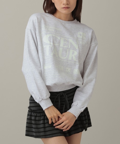 CENTAUR.KR（セントール）の「【UNISEX】CENTAUR／オールアバウトプルオーバー（ウラケ）（Tシャツ/カットソー・レディース・グレー/ブルー/ネイビー/パープル・SMALL/MEDIUM）」の13枚目の写真