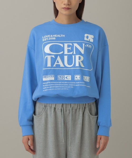 CENTAUR.KR（セントール）の「【UNISEX】CENTAUR／オールアバウトプルオーバー（ウラケ）（Tシャツ/カットソー・レディース・グレー/ブルー/ネイビー/パープル・SMALL/MEDIUM）」の16枚目の写真