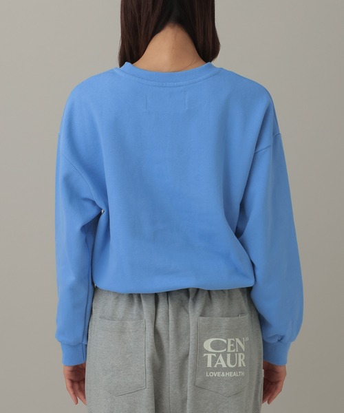 CENTAUR.KR（セントール）の「【UNISEX】CENTAUR／オールアバウトプルオーバー（ウラケ）（Tシャツ/カットソー・レディース・グレー/ブルー/ネイビー/パープル・SMALL/MEDIUM）」の18枚目の写真