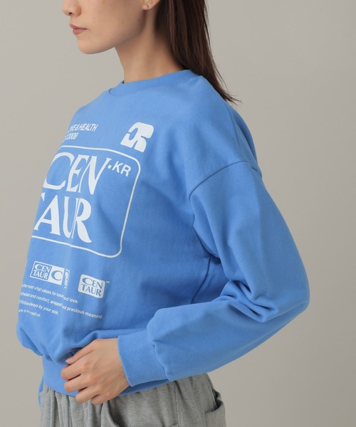 CENTAUR.KR（セントール）の「【UNISEX】CENTAUR／オールアバウトプルオーバー（ウラケ）（Tシャツ/カットソー・レディース・グレー/ブルー/ネイビー/パープル・SMALL/MEDIUM）」の21枚目の写真