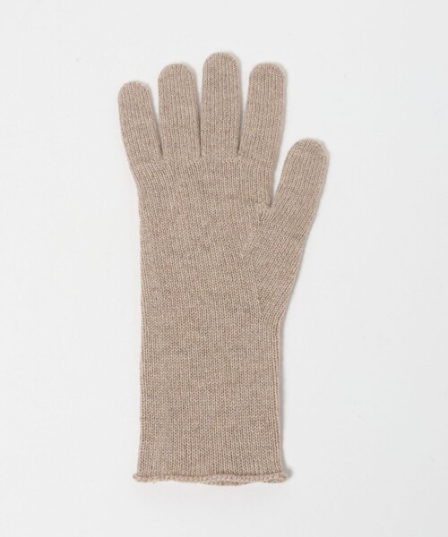 Steven Alan(スティーブンアラン)の「<Steven Alan>カシミヤ ロール グローブ(手袋・レディース・ベージュ/ネイビー・FREE)」の3枚目の写真