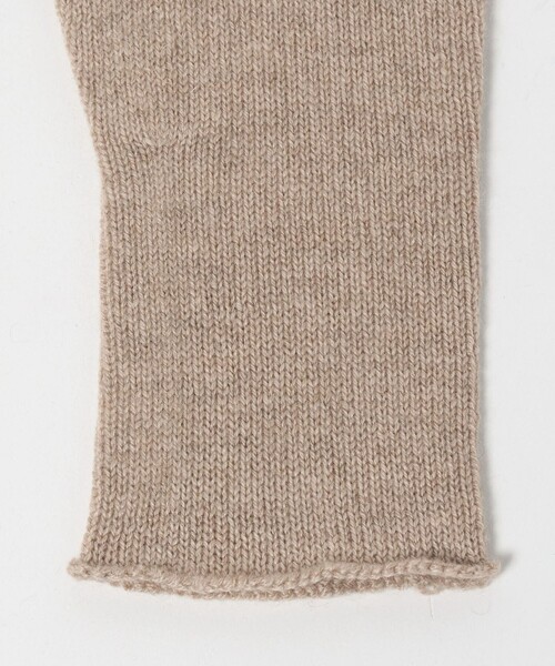 Steven Alan(スティーブンアラン)の「<Steven Alan>カシミヤ ロール グローブ(手袋・レディース・ベージュ/ネイビー・FREE)」の6枚目の写真