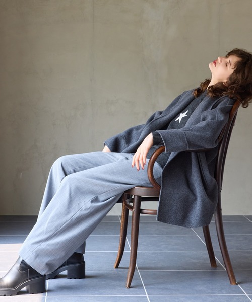 R-ISM（リズム）の「【カシミヤ100％】スターインターシャニット