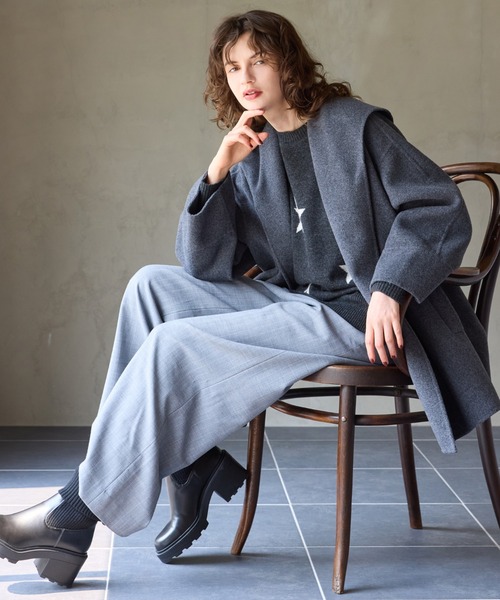 R-ISM（リズム）の「【カシミヤ100％】スターインターシャニット